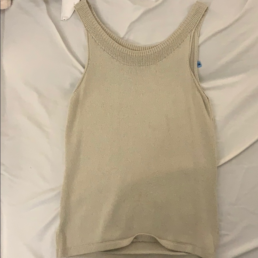 Tan tank top